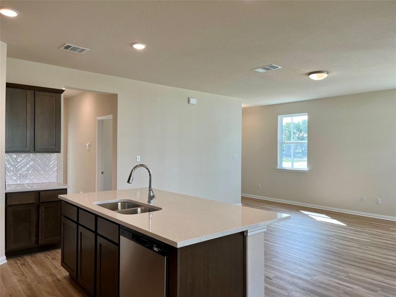 Furnished interior view inside a new home in Anthem Cottages, Kyle (Image 5). Furnished interior view inside a new home in Anthem Cottages, Kyle (Image 5).