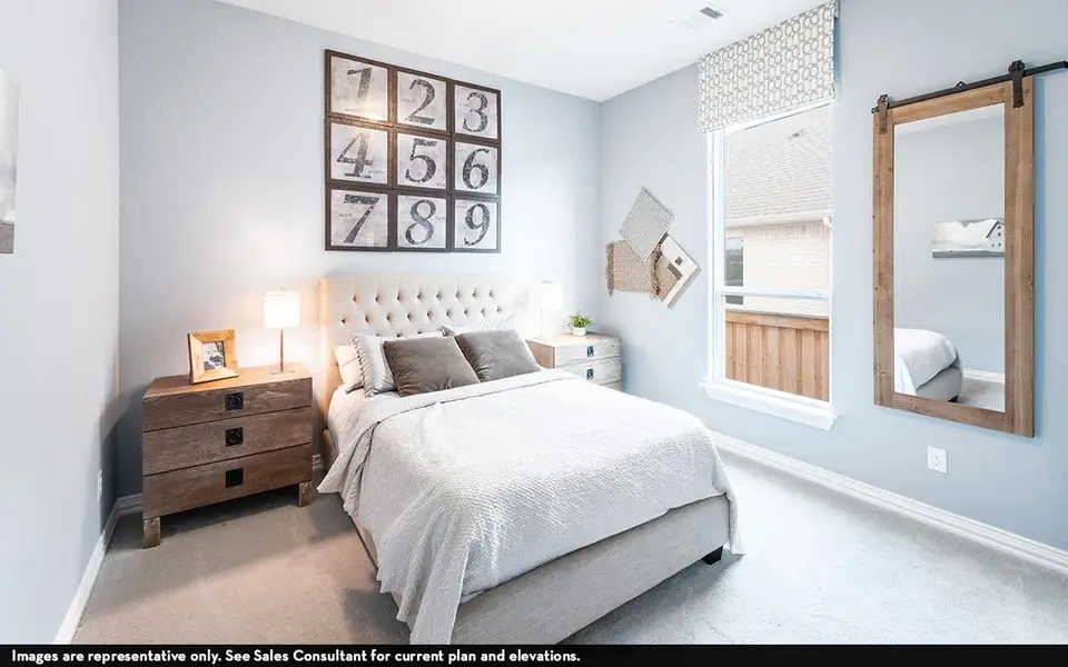 Furnished interior view inside a new home in Suncreek Estates, Rosharon (Image 19).