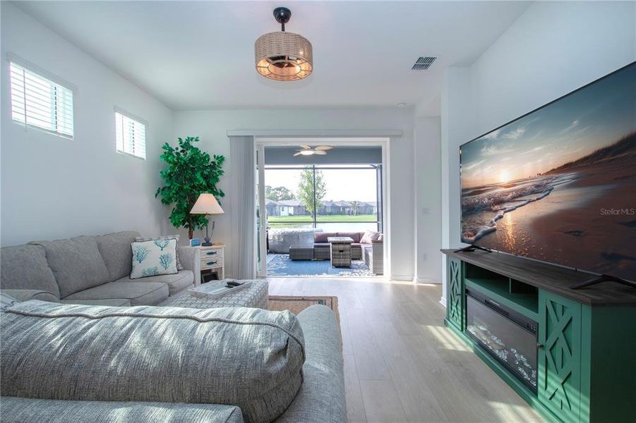 Furnished interior view inside a new home in Del Webb BayView, Parrish (Image 5).