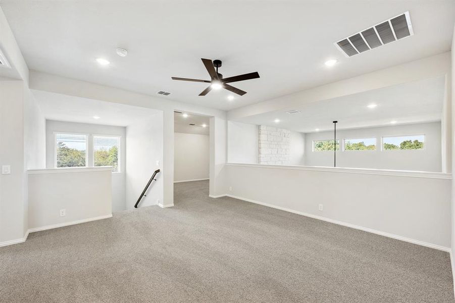 Spacious, unfurnished interior of a new home in Ridge Ranch Classic 50, Mesquite (Image 25). Spacious, unfurnished interior of a new home in Ridge Ranch Classic 50, Mesquite (Image 25).