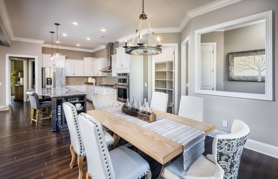 Spacious Cafe in new home for sale by John Wieland Homes Nolensville