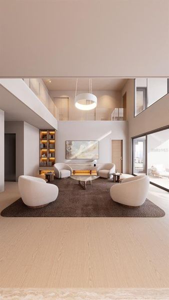 Furnished interior view inside a new home in , Madeira Beach (Image 4).