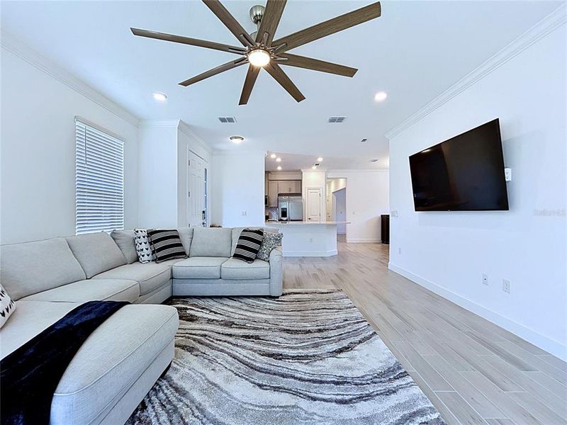 Furnished interior view inside a new home in , Wesley Chapel (Image 6).