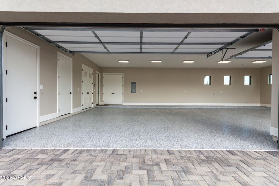 Extended 4 Car Garage