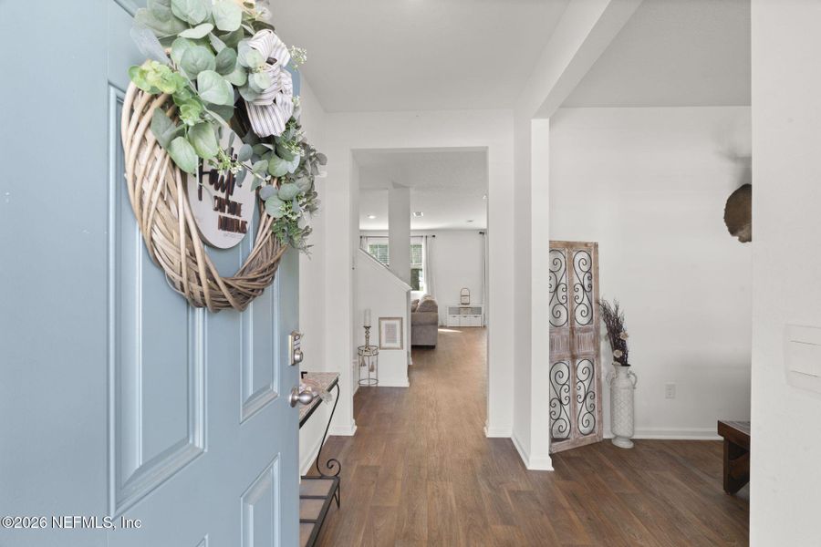 Furnished interior view inside a new home in Entrada, St. Augustine (Image 5). Furnished interior view inside a new home in Entrada, St. Augustine (Image 5).