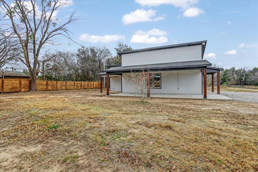 Exterior details and patio area of a home in , Gordonville (Image 28). Exterior details and patio area of a home in , Gordonville (Image 28).