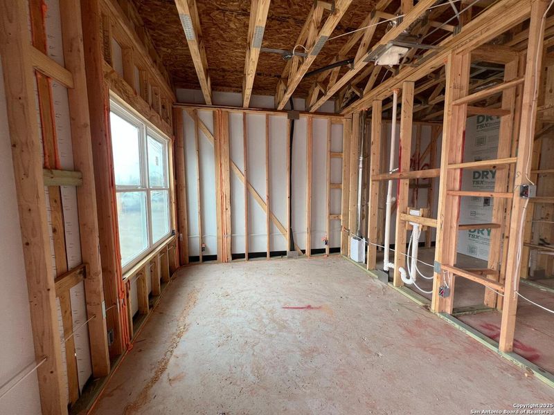 In-progress construction of a new home in Nopal Valley, San Antonio, TX (Image 24).