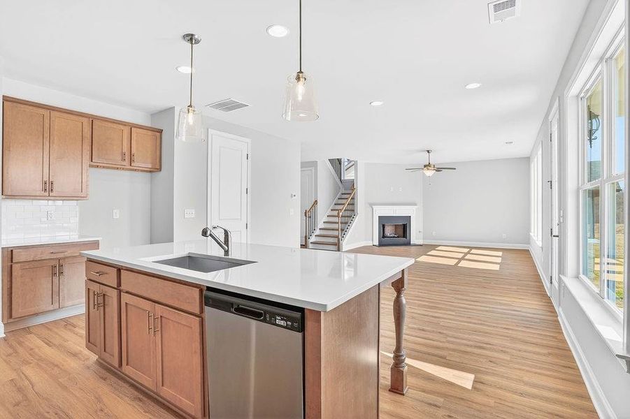 Furnished interior view inside a new home in , Homer (Image 9).