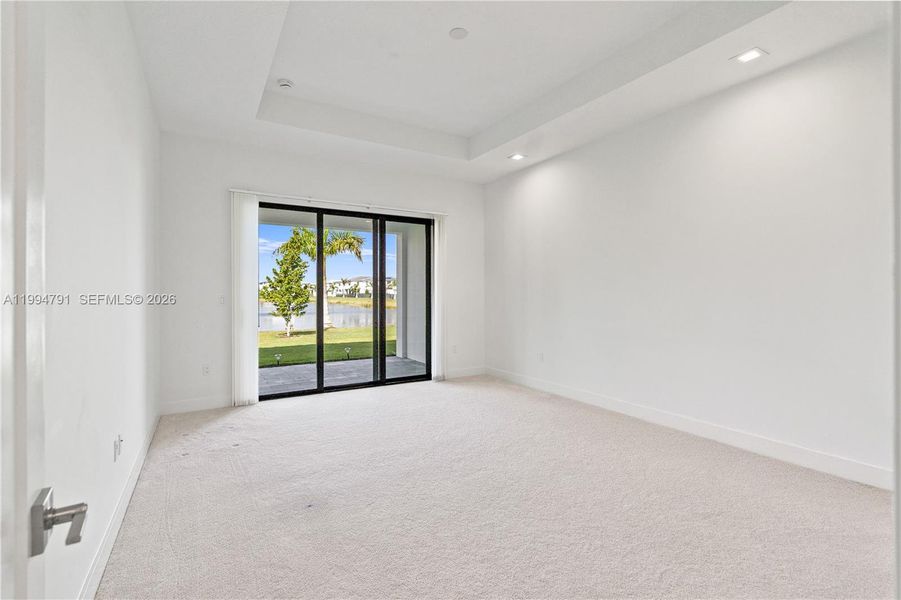 Primary bedroom empty