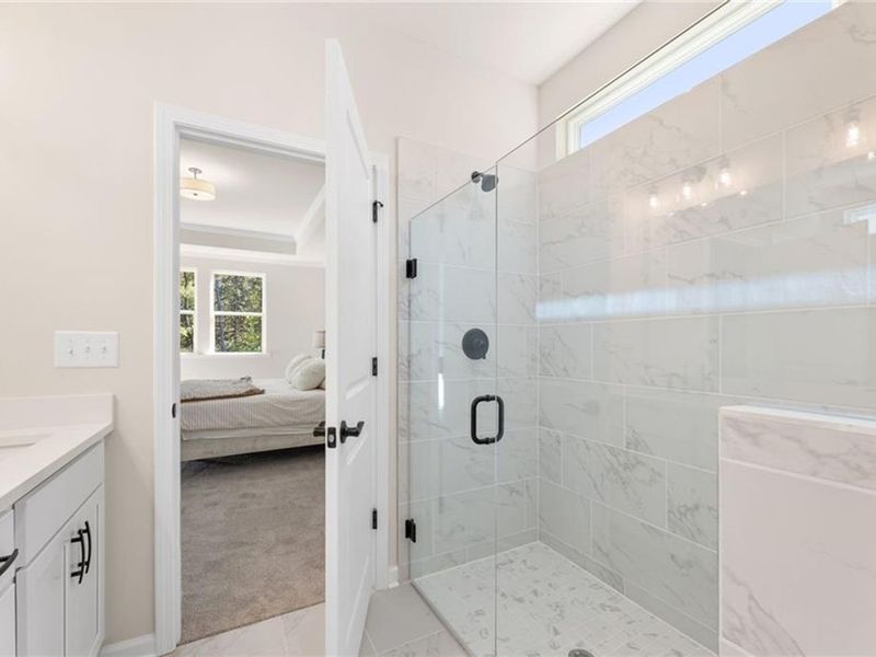 Furnished interior view inside a new home in Kelly Preserve, Loganville (Image 15).