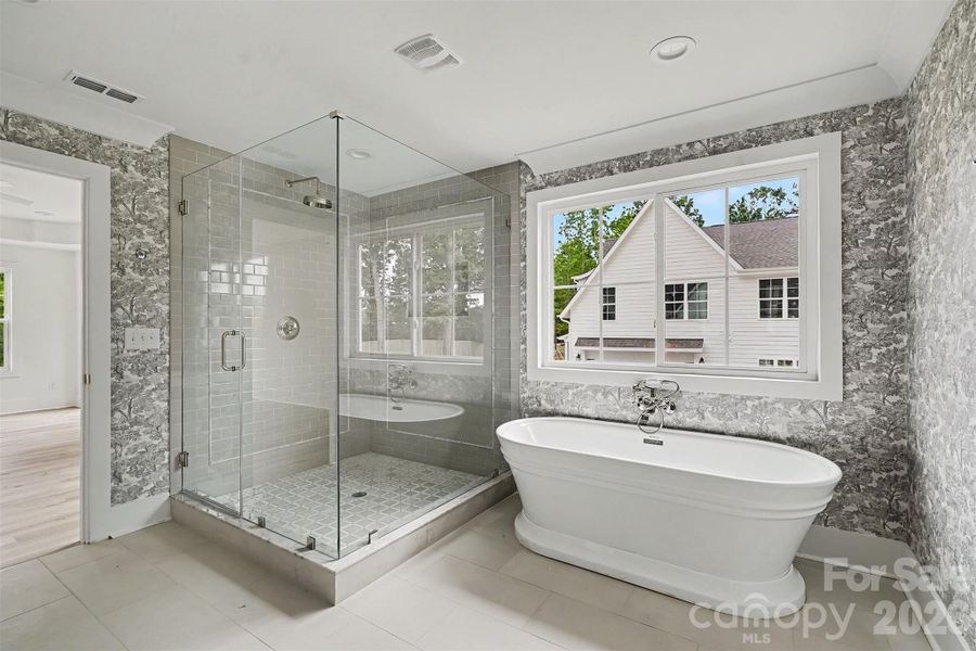 Furnished interior view inside a new home in , Mint Hill (Image 6).