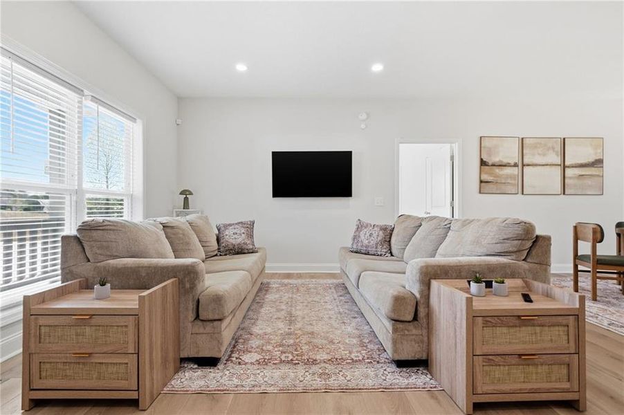 Furnished interior view inside a new home in , Blairsville (Image 4). Furnished interior view inside a new home in , Blairsville (Image 4).