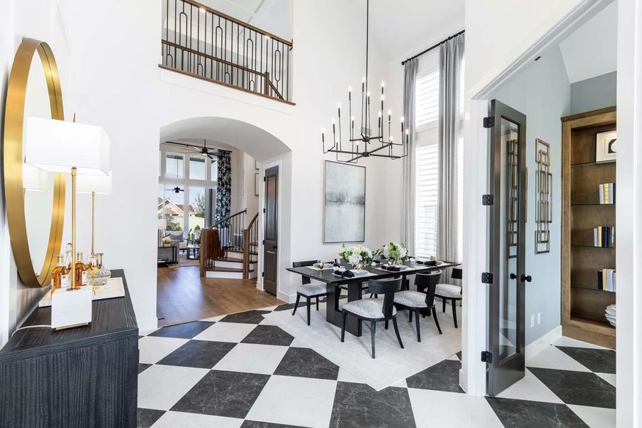 Representative furnished interior of a home built from the 223G by Highland Homes in Santa Rita Ranch, Liberty Hill (Image 37). Representative furnished interior of a home built from the 223G by Highland Homes in Santa Rita Ranch, Liberty Hill (Image 37).