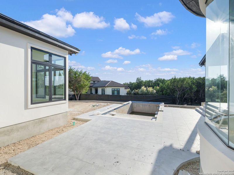 Exterior details and patio area of a home in , San Antonio (Image 31). Exterior details and patio area of a home in , San Antonio (Image 31).