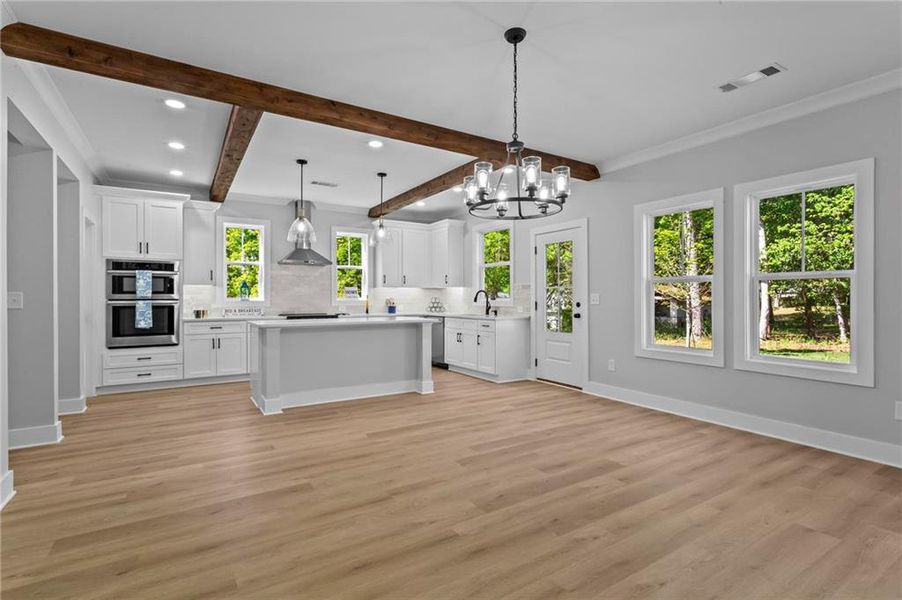 Spacious, unfurnished interior of a new home in , Marietta (Image 21).