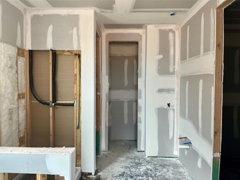 In-progress construction of a new home in Oakwood Estates, Waller, TX (Image 25).