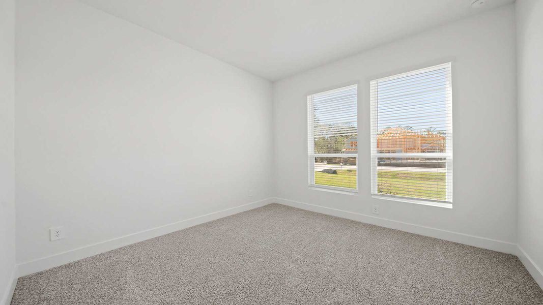 Representative unfurnished interior of a home built from the H70e by D.R. Horton in Butlers Bend Estates, Pinehurst (Image 74).
