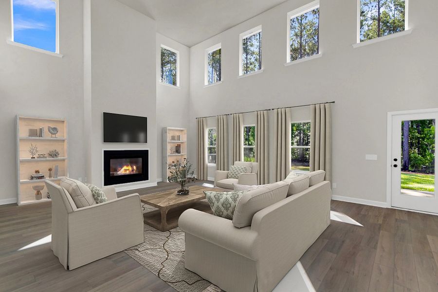 Jefferson floorplan at Watson Hill in Summerville, SC