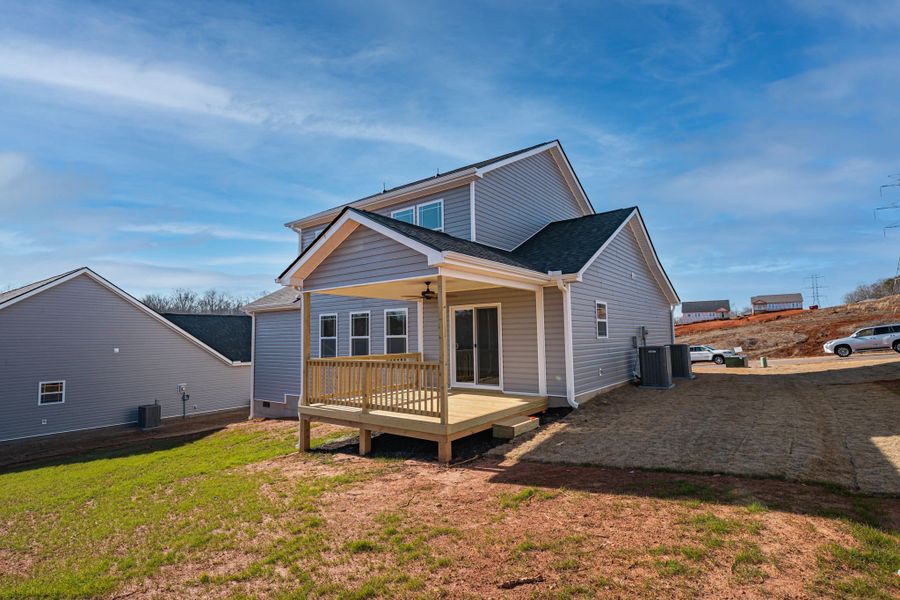 Representative exterior details of a home built from the Sumter by Enchanted Homes in Lonesome Dove, San Antonio (Image 4).