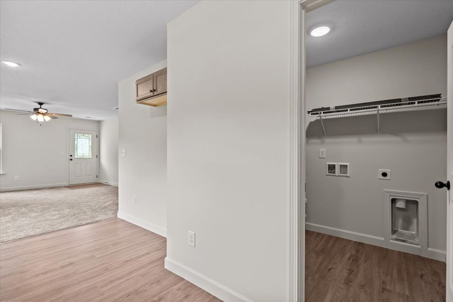 Representative unfurnished interior of a home built from the Duncan by Enchanted Homes in Arcadia Village, Spartanburg (Image 21).