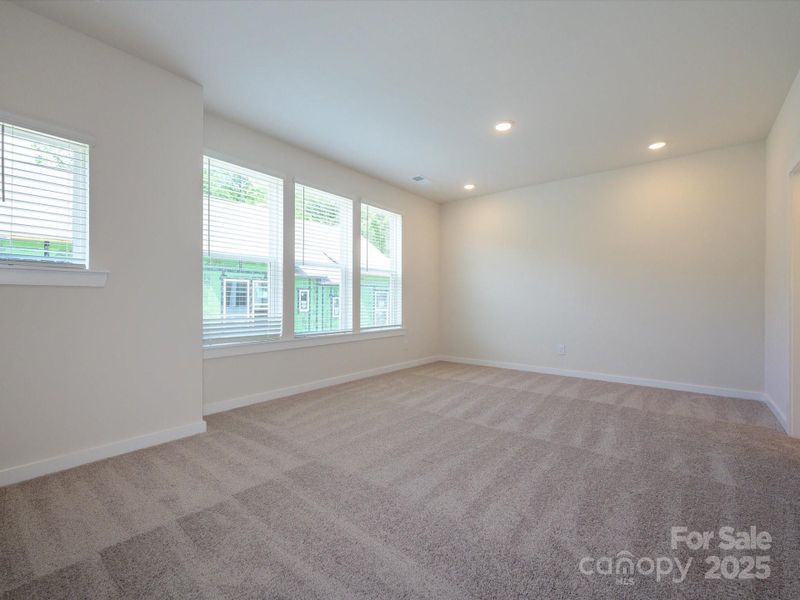 Spacious, unfurnished interior of a new home in Central Living at Craig, Charlotte (Image 15).