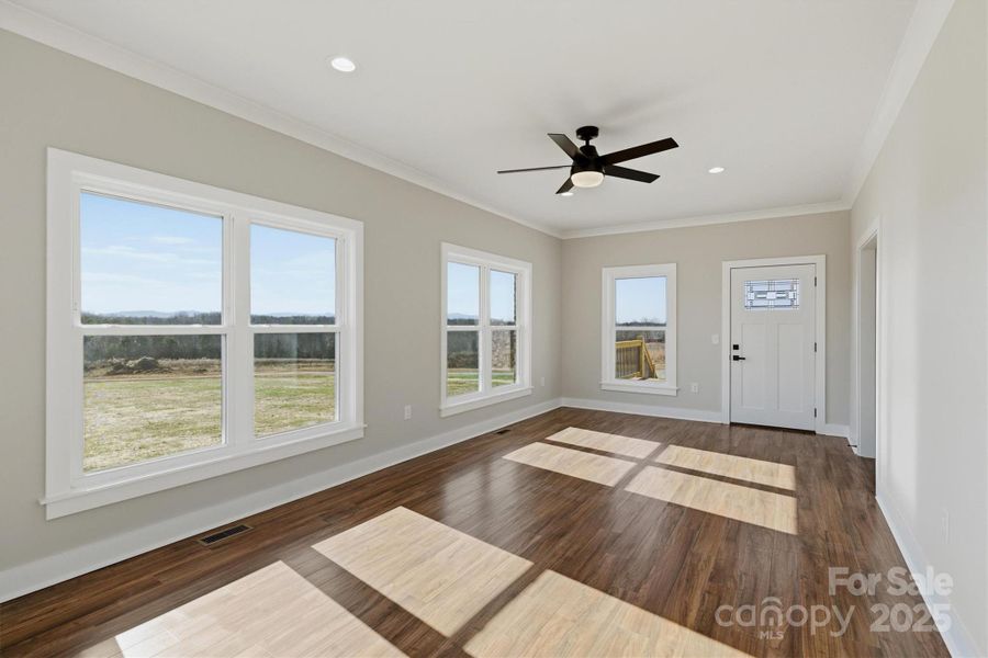 Spacious, unfurnished interior of a new home in , Morganton (Image 24).