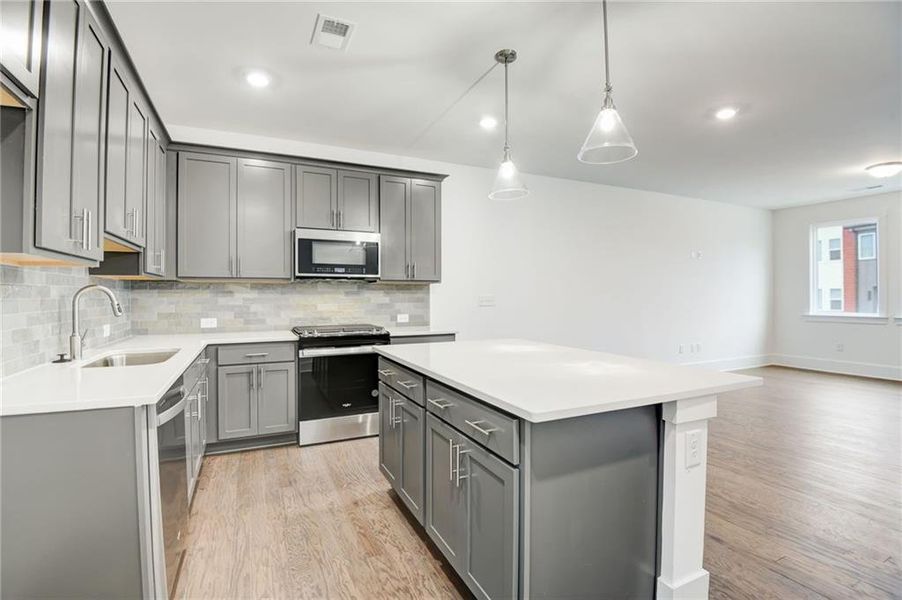 Furnished interior view inside a new home in Park Vue, Atlanta (Image 6). Furnished interior view inside a new home in Park Vue, Atlanta (Image 6).