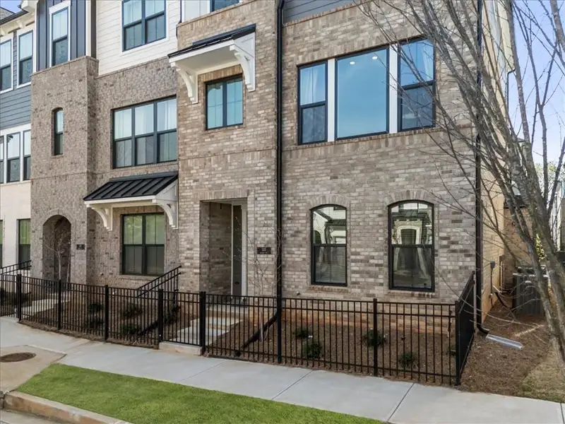 Exterior details and patio area of a home in , Alpharetta (Image 4). Exterior details and patio area of a home in , Alpharetta (Image 4).
