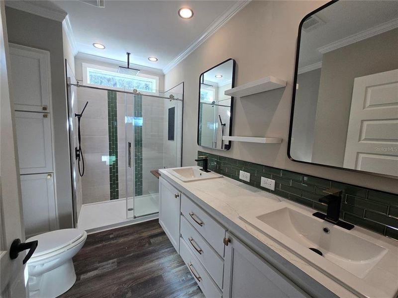 Furnished interior view inside a new home in , Paisley (Image 9).