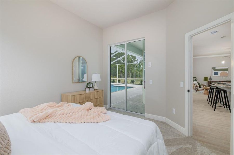 Furnished interior view inside a new home in , Homosassa (Image 40).