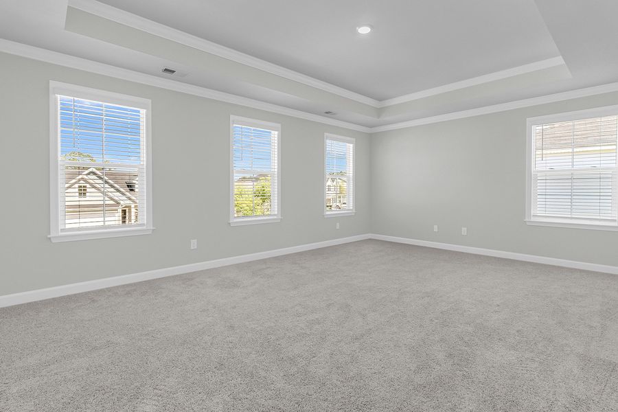 Spacious, unfurnished interior of a new home in Six Oaks, Summerville (Image 27). Spacious, unfurnished interior of a new home in Six Oaks, Summerville (Image 27).