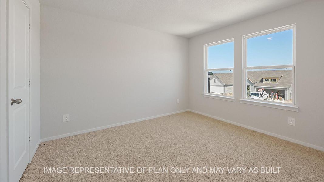Spacious, unfurnished interior of a new home in Midtown Reserve, College Station (Image 19). Spacious, unfurnished interior of a new home in Midtown Reserve, College Station (Image 19).