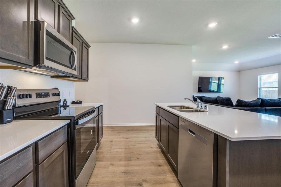 Furnished interior view inside a new home in , Crandall (Image 6).