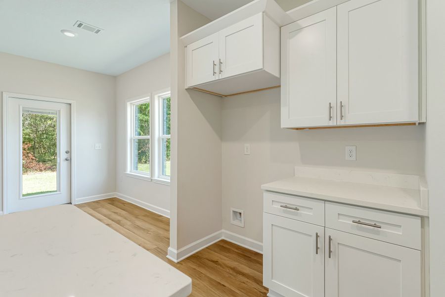 Representative furnished interior of a home built from the Elizabeth by CJL Homes in McCarthy Estates, Defuniak Springs (Image 12).