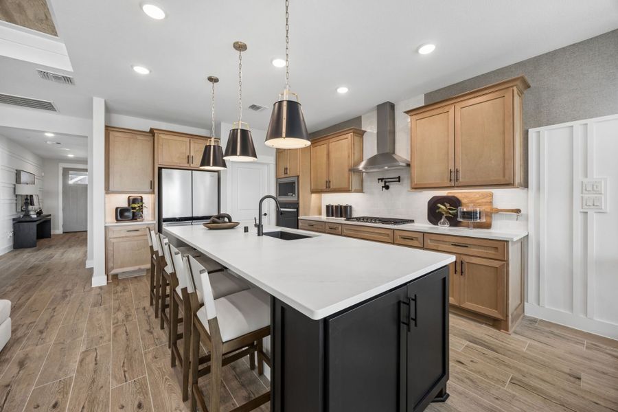 Representative furnished interior of a home built from the Prestige by Del Webb in Del Webb Bridgeland, Cypress (Image 8).