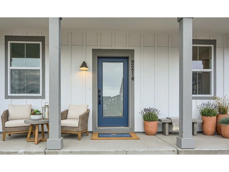 Exterior details and patio area of a home in Waterfield, Fort Collins (Image 3).