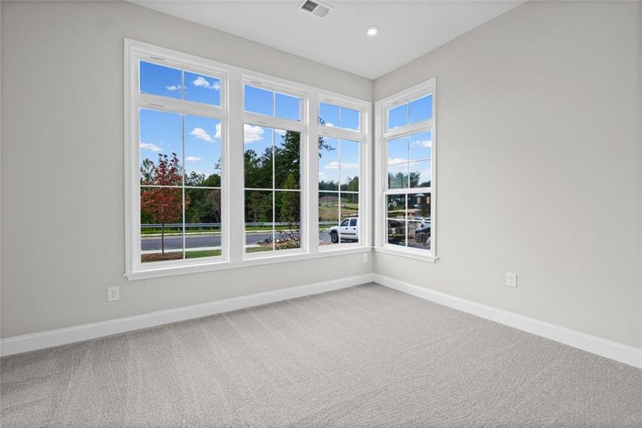 Spacious, unfurnished interior of a new home in Governor’s Preserve, Canton (Image 16).
