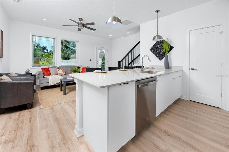Furnished interior view inside a new home in , Tampa (Image 3).