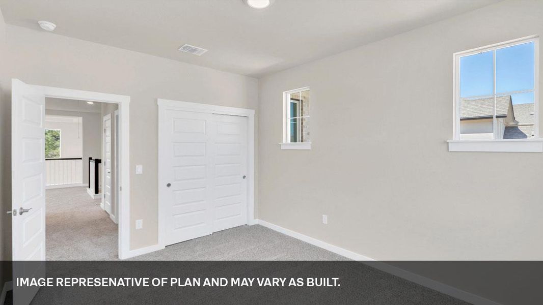 Spacious, unfurnished interior of a new home in Rosenbusch Ranch, Leander (Image 30). Spacious, unfurnished interior of a new home in Rosenbusch Ranch, Leander (Image 30).