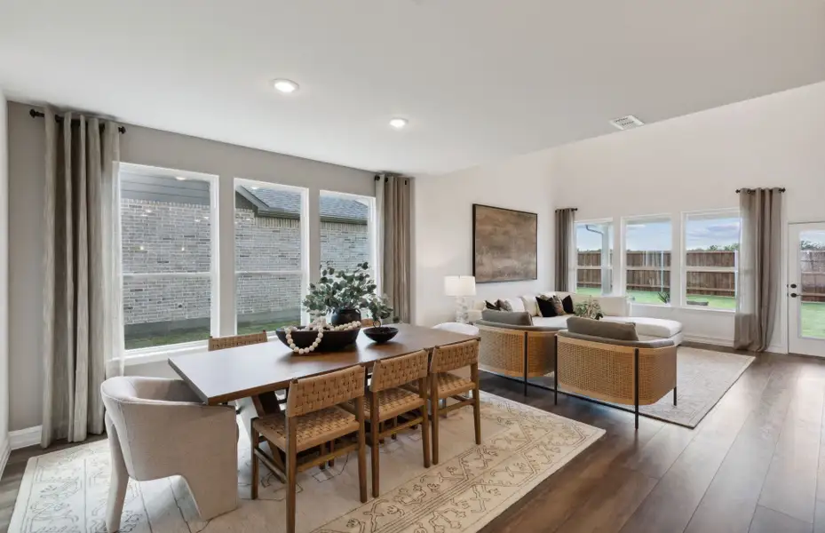 Furnished interior view inside a new home in Wellington, Fort Worth (Image 3).