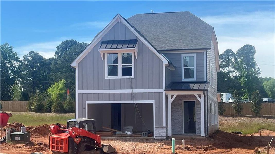 In-progress construction of a new home in Legacy Downs, Canton, GA (Image 20). In-progress construction of a new home in Legacy Downs, Canton, GA (Image 20).