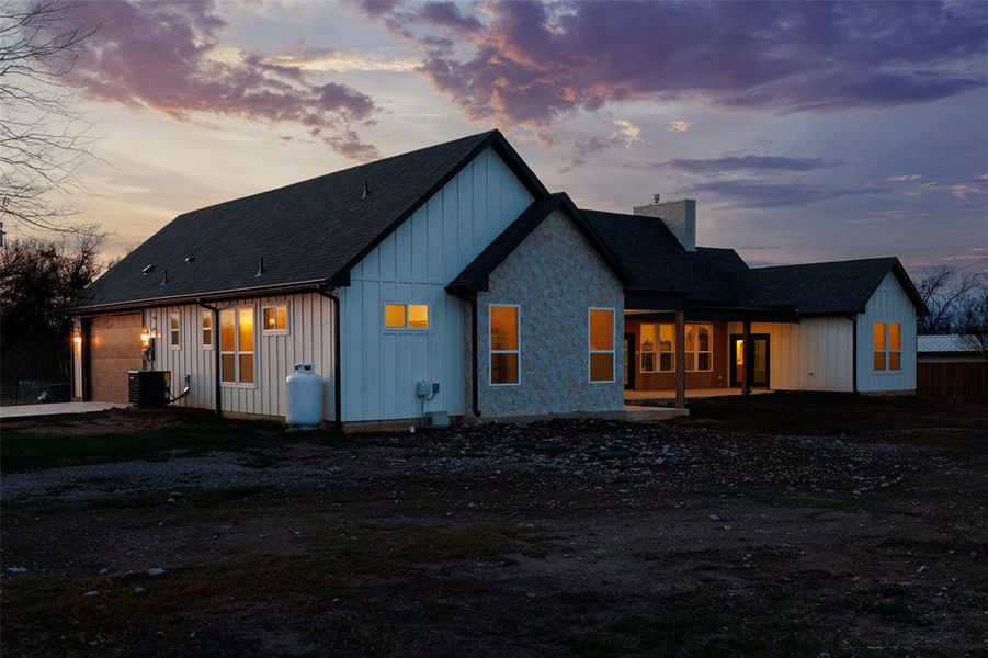 Exterior details and patio area of a home in , Joshua (Image 29).