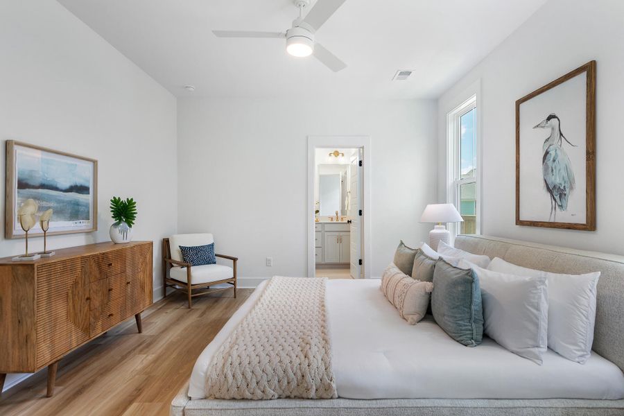 Furnished interior view inside a new home in Nexton - Midtown, Summerville (Image 6). Furnished interior view inside a new home in Nexton - Midtown, Summerville (Image 6).