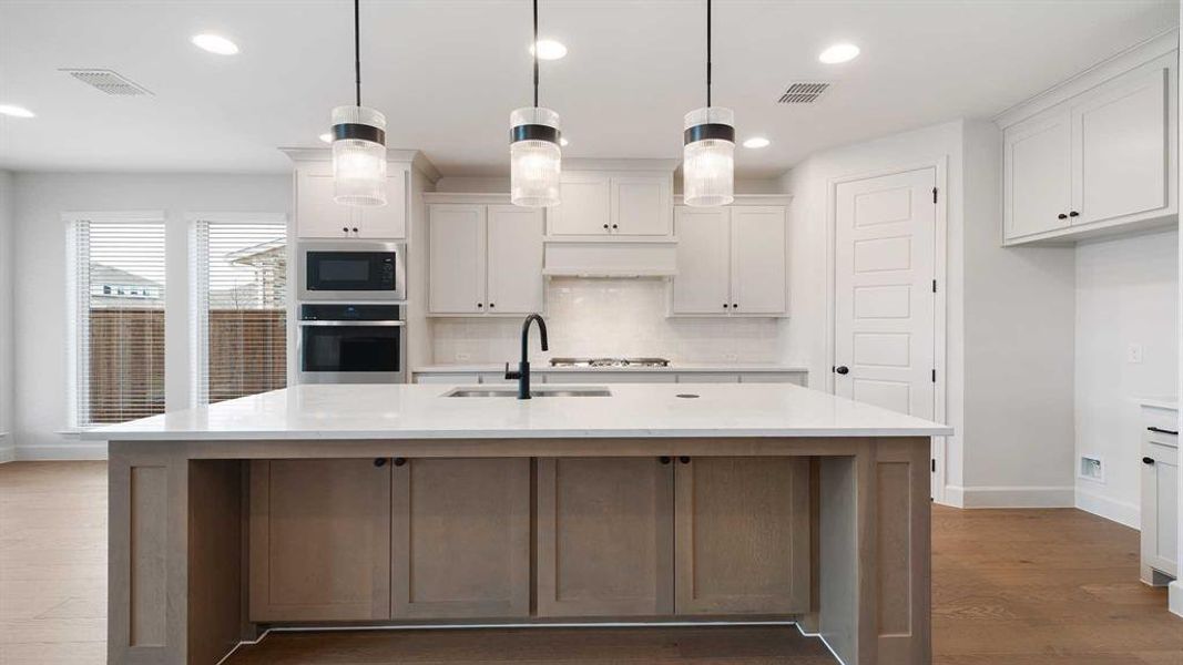 Furnished interior view inside a new home in M3 Ranch, Mansfield (Image 13).