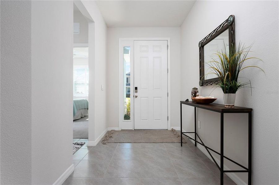 Guest Bedroom and Bathroom on Left