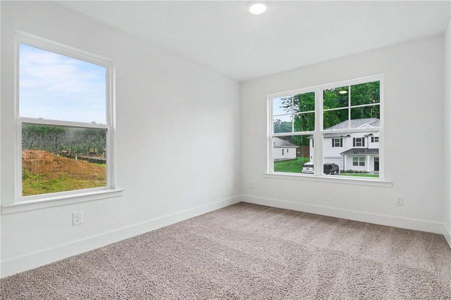Spacious, unfurnished interior of a new home in Thunder Ridge, Dawsonville (Image 46).