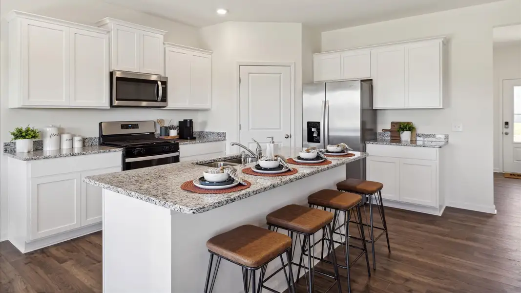 Furnished interior view inside a new home in Millstone Village, Morristown (Image 3).