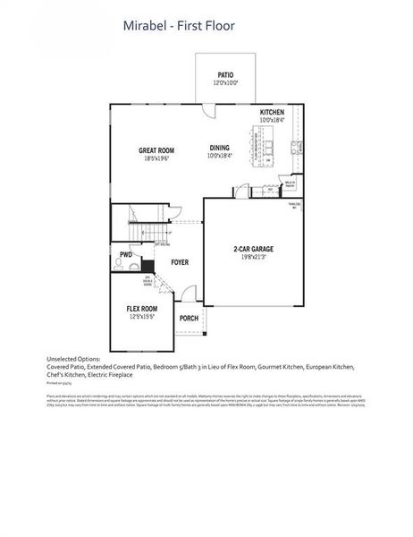 Mirabel - First Floor