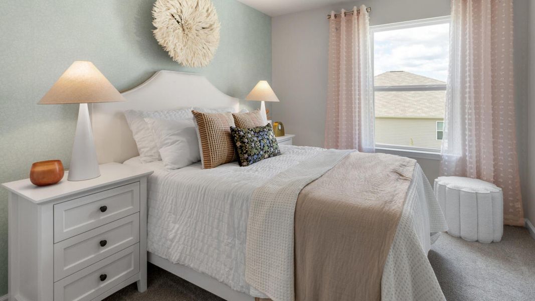 Furnished interior view inside a new home in The Willows at Blake Farm, Wilmington (Image 26).
