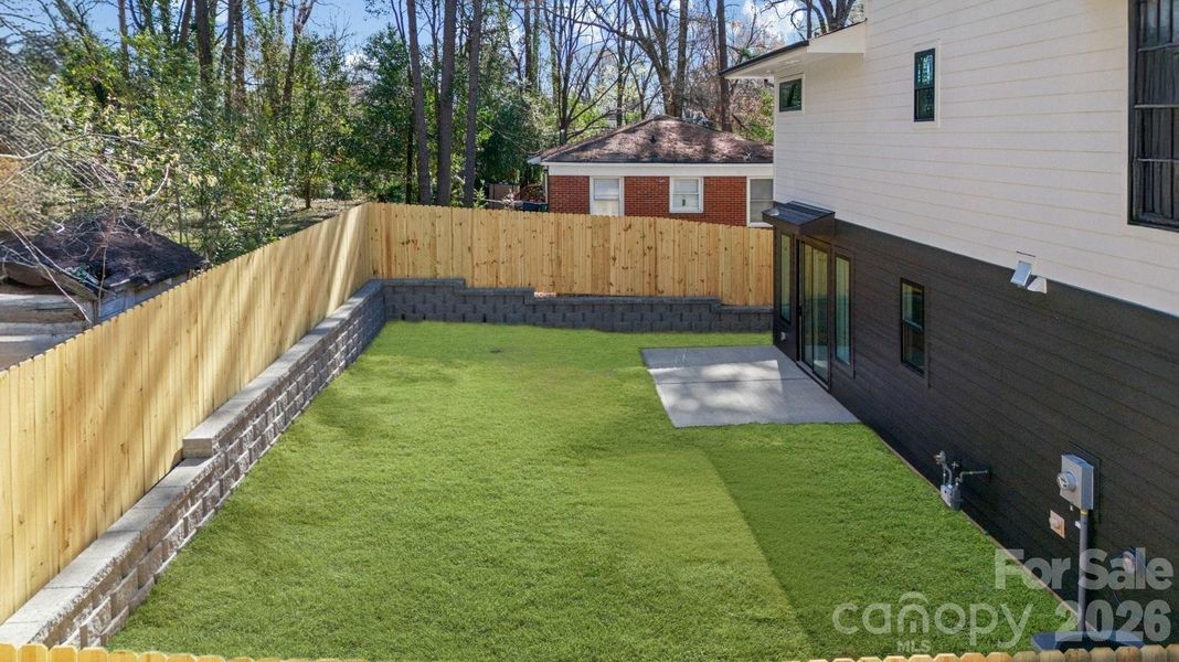 Exterior details and patio area of a home in , Charlotte (Image 27).